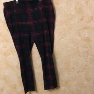 Colorful plus size jegging..